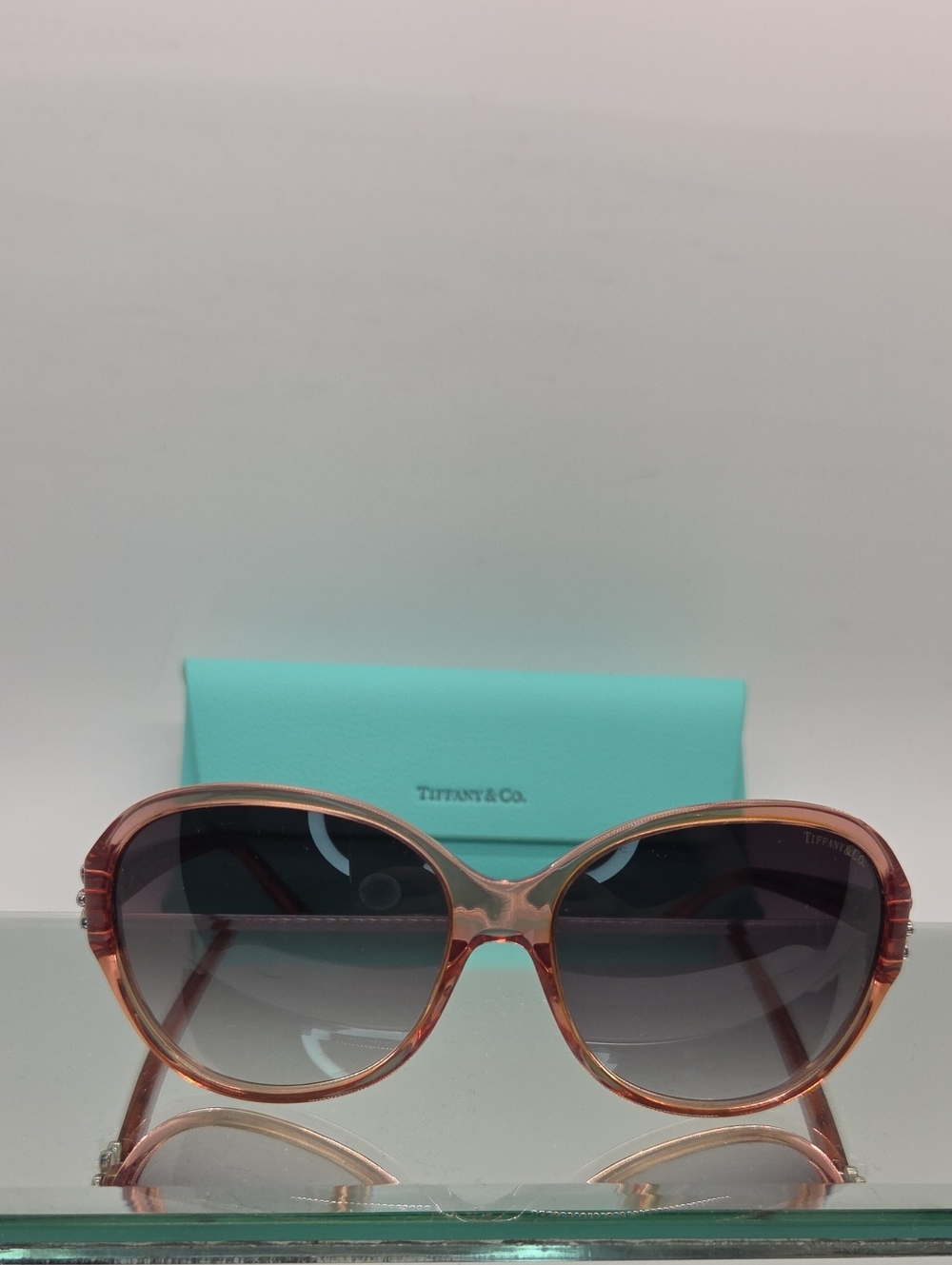 Tiffany & Co. Pink Gradient Lens Women's Sunglasses TF4068